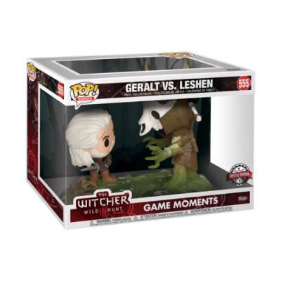 Фигура FUNKO POP! MOMENT GERALT VS. LESHEN - THE WITCHER 3: WILD HUNT